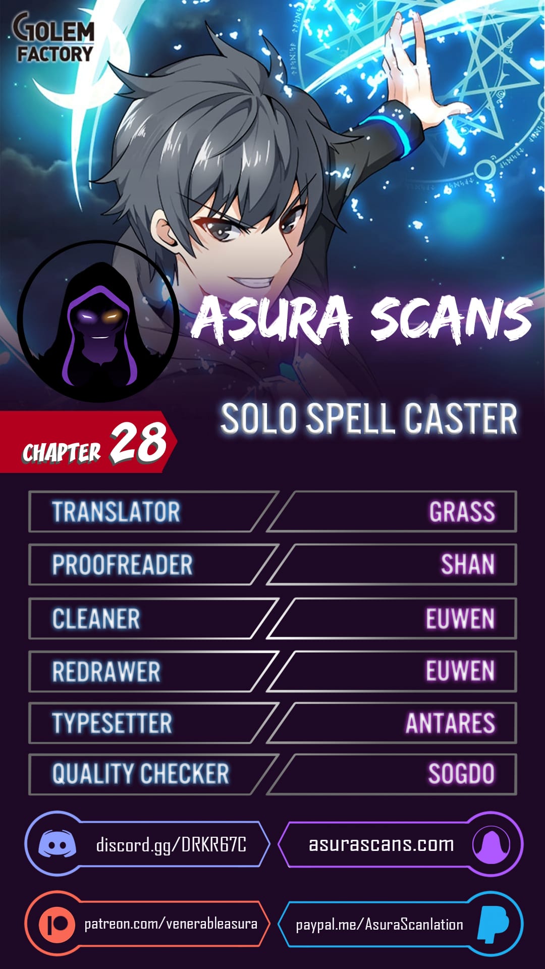 Solo Spell Caster Chapter 28 1